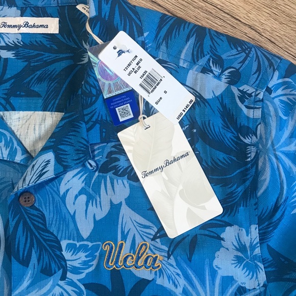 NWT UCLA Bruins Tommy Bahama Hawaiian Shirt - Picture 3 of 10